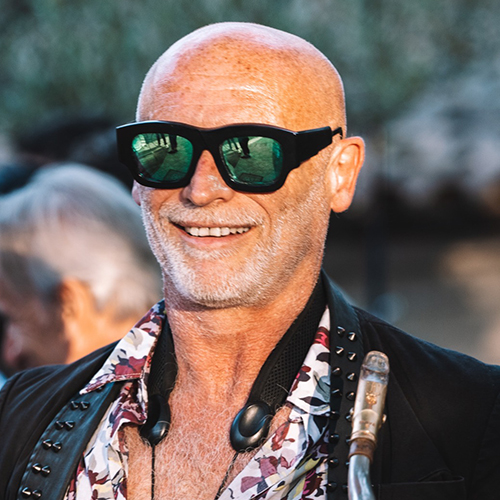 Laurent Velluz au saxophone